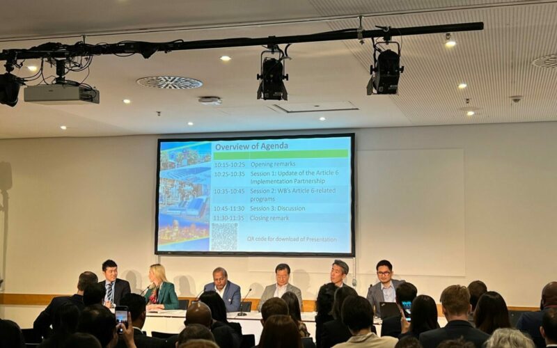 Update on progress and the way forward for the Paris Agreement Article 6 Implementation Partnership and Market Infrastructure