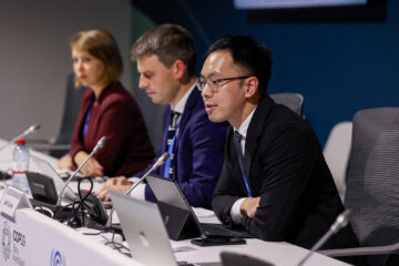 Speaker from A6IP event in Azerbaijan