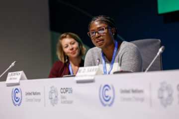 Speaker from A6IP event in Azerbaijan