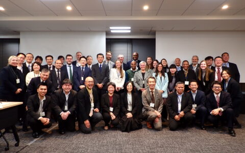Group photo at the Advisory Group Meeting in FY2024