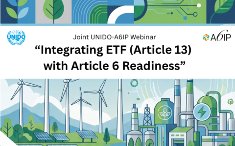 Webinar title with the background of renewable energies
