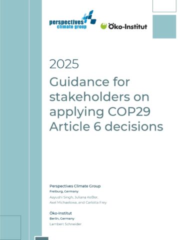 PCG Guidance Application Art6 decisions