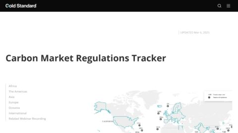Carbon Market Regulations Tracker